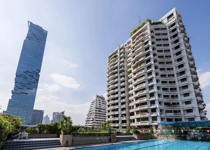 شقة Trinity 3br View Silom *